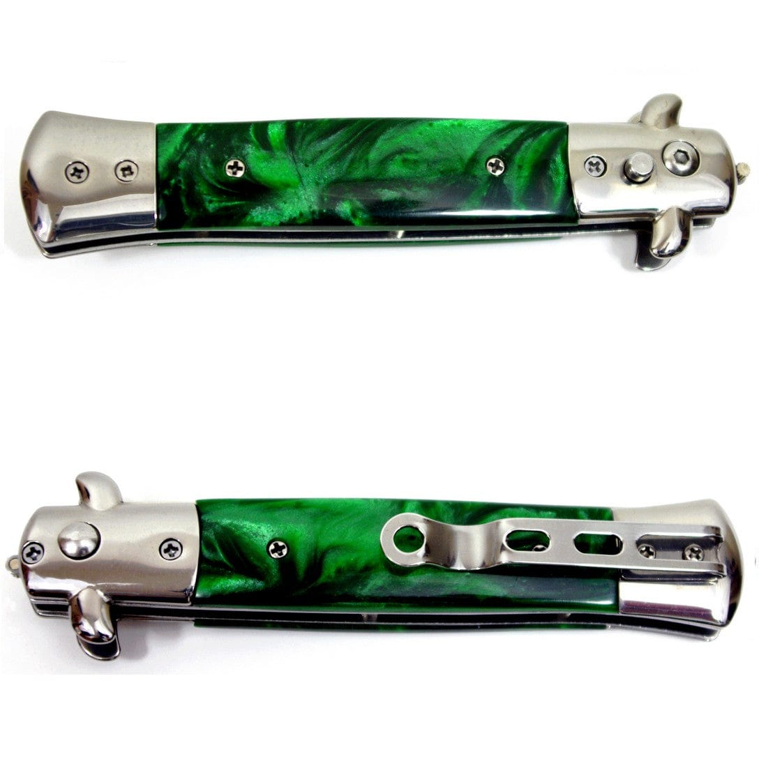 Royal Imperial Switchblade Comb - GREEN