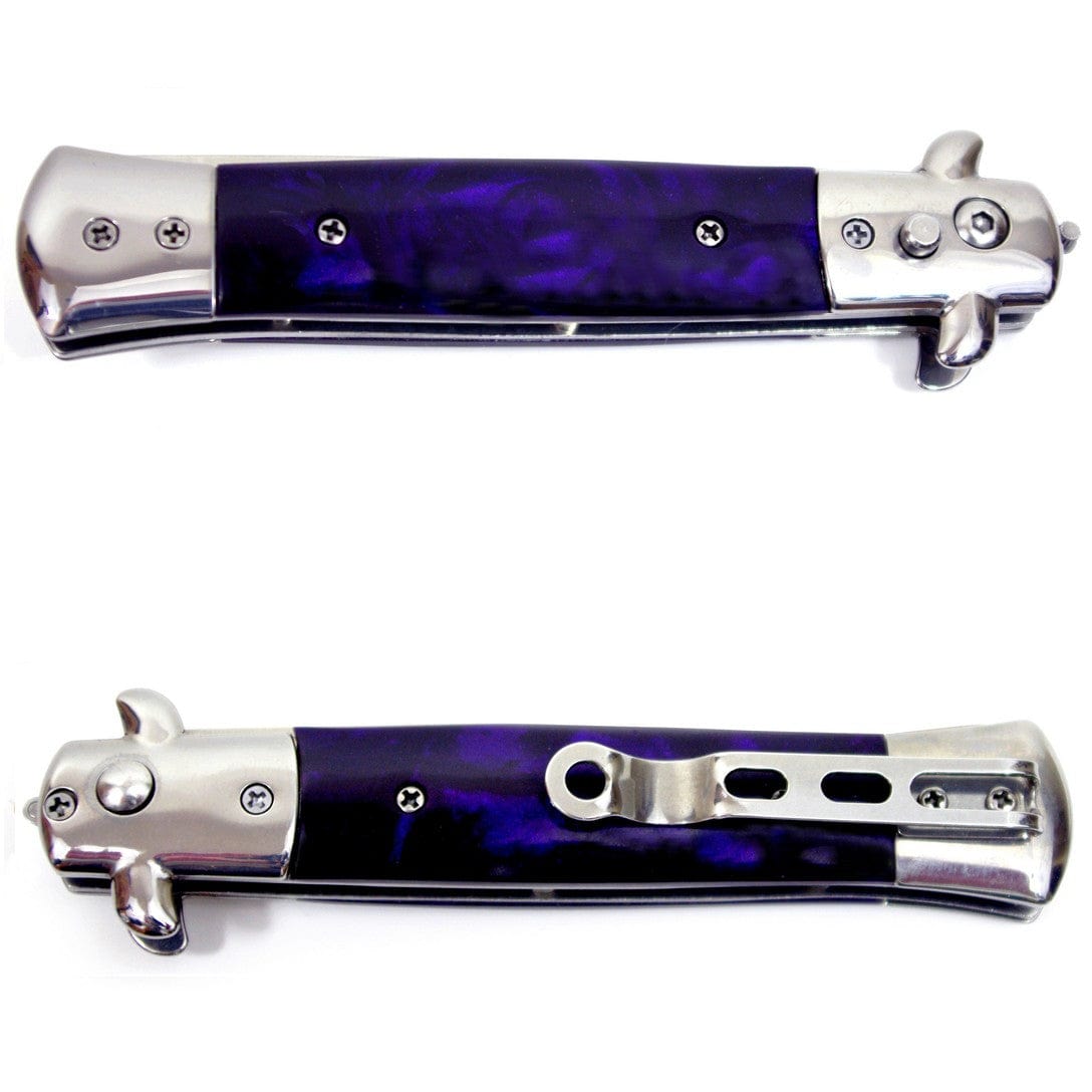 Royal Imperial Switchblade Comb - Purple