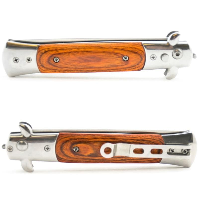 Royal Imperial Switchblade Comb - Wood